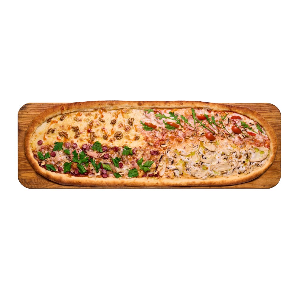 Пицца 4 сезона метровая (1290г)