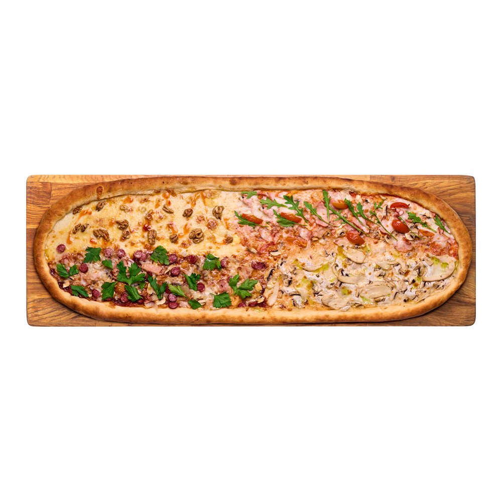 Пицца 4 сезона метровая (1290г)