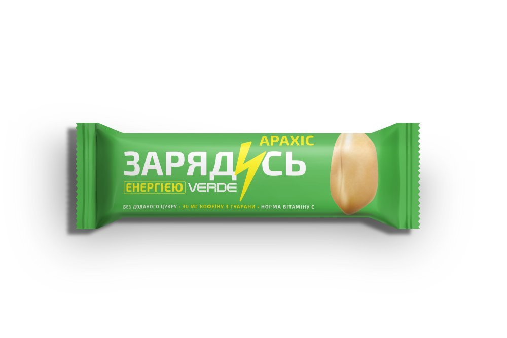 Батончик «Зарядись» Арахис + Гуарана